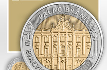 Pałac Branickich na monecie okolicznościowej NBP